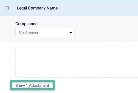 Screenshot of Show X Attachments link