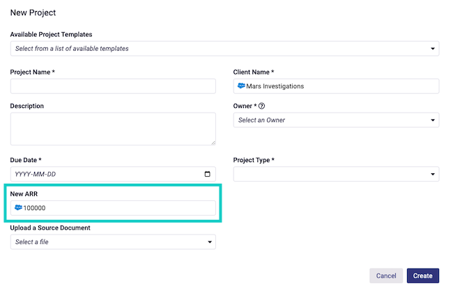 Prefilled Custom Project Filed when creating Project from Salesforce.png