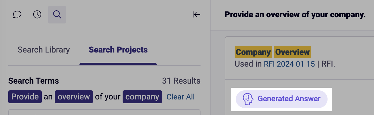 Generated Answer marker when searching past projects.png