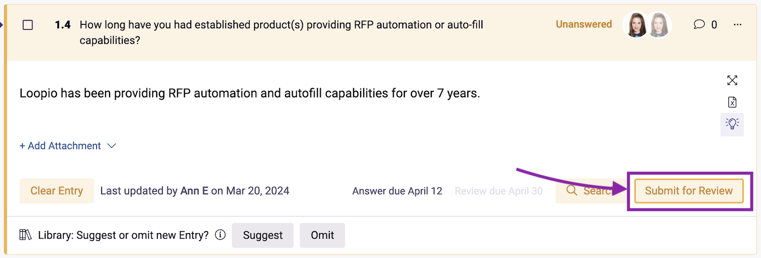 Submit for Review button on a Project Entry.png