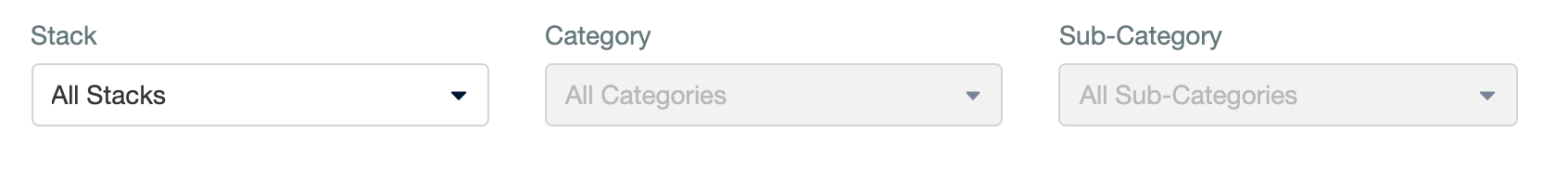 A_screenshot_of_the_Reviews_categorization_filters_including_Stack__Category__and_Subcategory.png