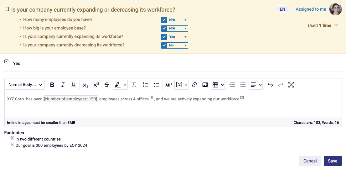 Editing an Aswer in Reviews.png