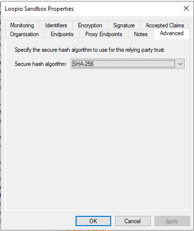 A_screenshot_of_the_Advanced_tab_in_the_Properties_window_of_the_Relying_Party_Trust_in_ADFS.png