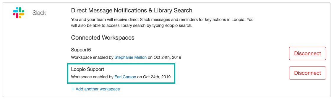Screenshot_of_the_Integrations_screen_Slack_section_with_the_connection_information_indicated_-_additional_workspace.png