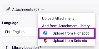 Adding Highspot Attachment to Library Entry.png