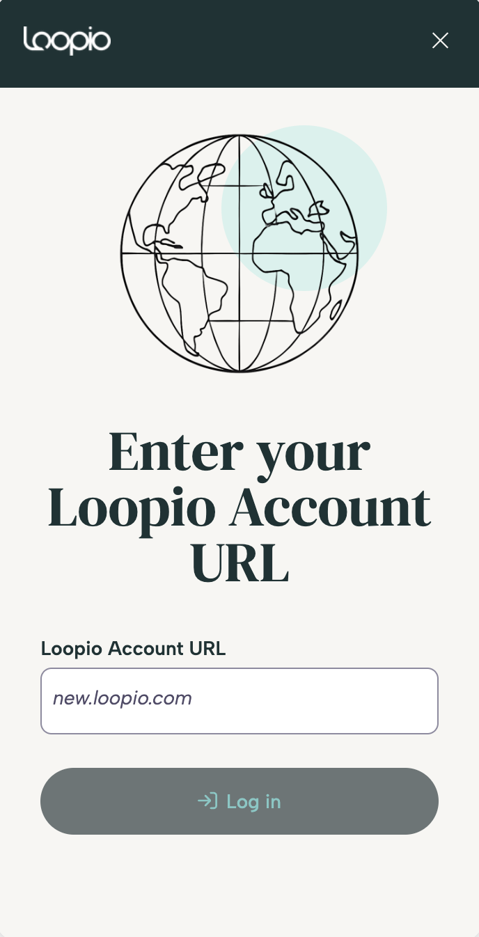 Loopio Extension login step.png