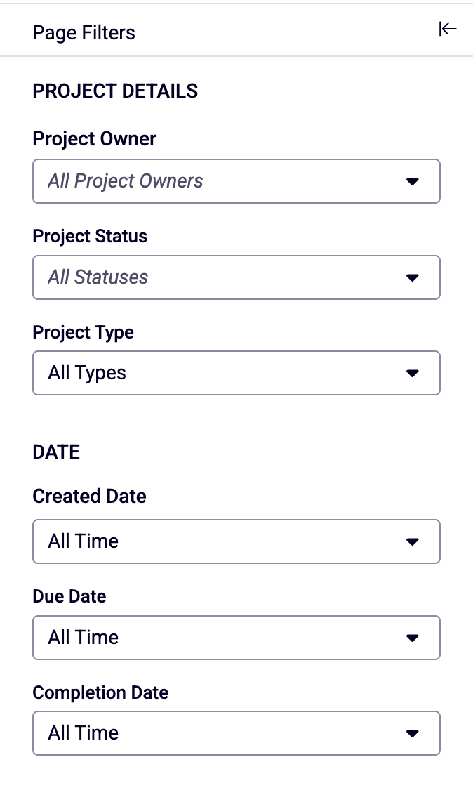 Projects Report Filter Panel.png