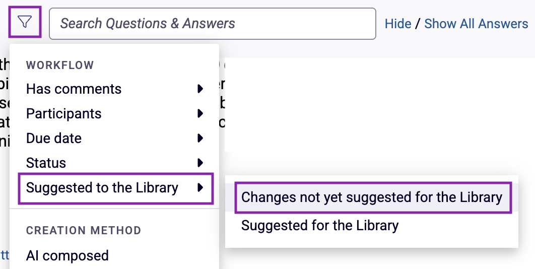 Changes not suggested filter in Project.png