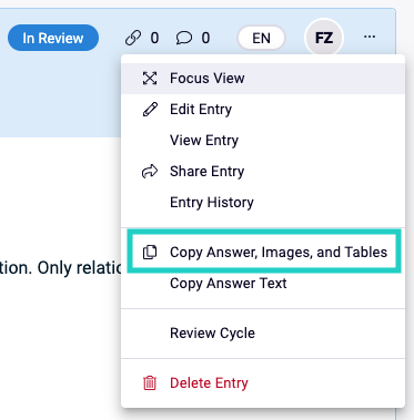 Entry_Actions_menu_with_Copy_Answer_Images_and_Tables_option_indicated.png
